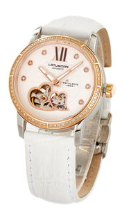 LOTUSMAN natural diamond ladies mechanical watch L866Z